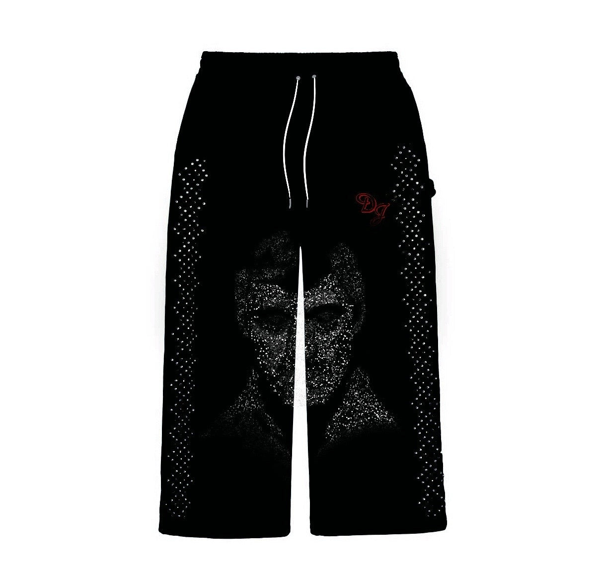 Scarface Rhinestone Pants Unisex - DUFFLE JUNKIE CLOTHING